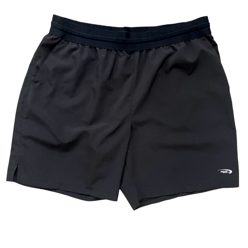 MTA SPORT MENS BLACK 7” RUNNING SHORTS SZ LG